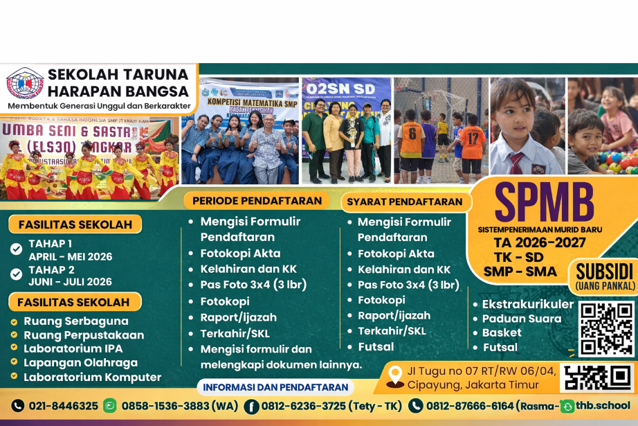 SPMB (Sistem Penerimaan Murid Baru) TA 2026/2027